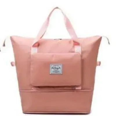 Folding Suitcase - FlexCarry-Baby pink-Nora Luxe