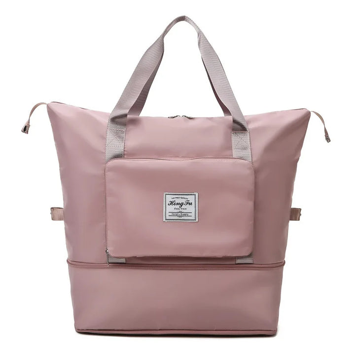 Folding Suitcase - FlexCarry-Pink-Nora Luxe