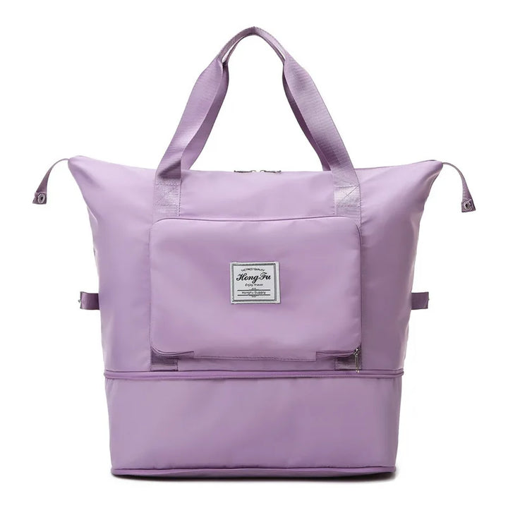 Folding Suitcase - FlexCarry-Purple-Nora Luxe