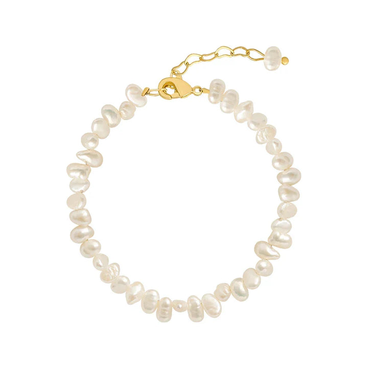 FRESHWATER PEARL BRACELET-Nora Luxe
