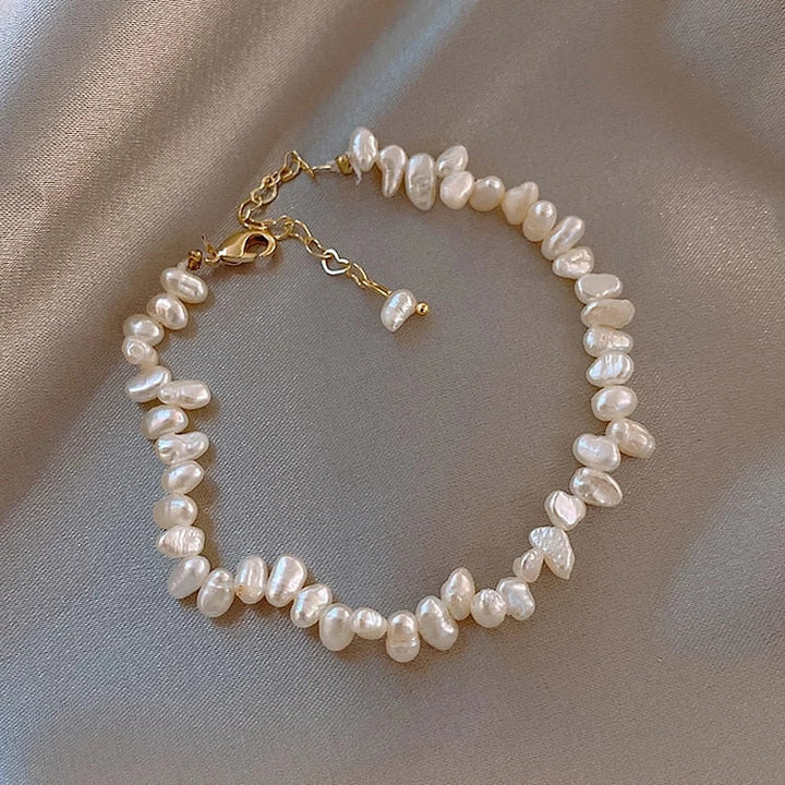FRESHWATER PEARL BRACELET-Nora Luxe