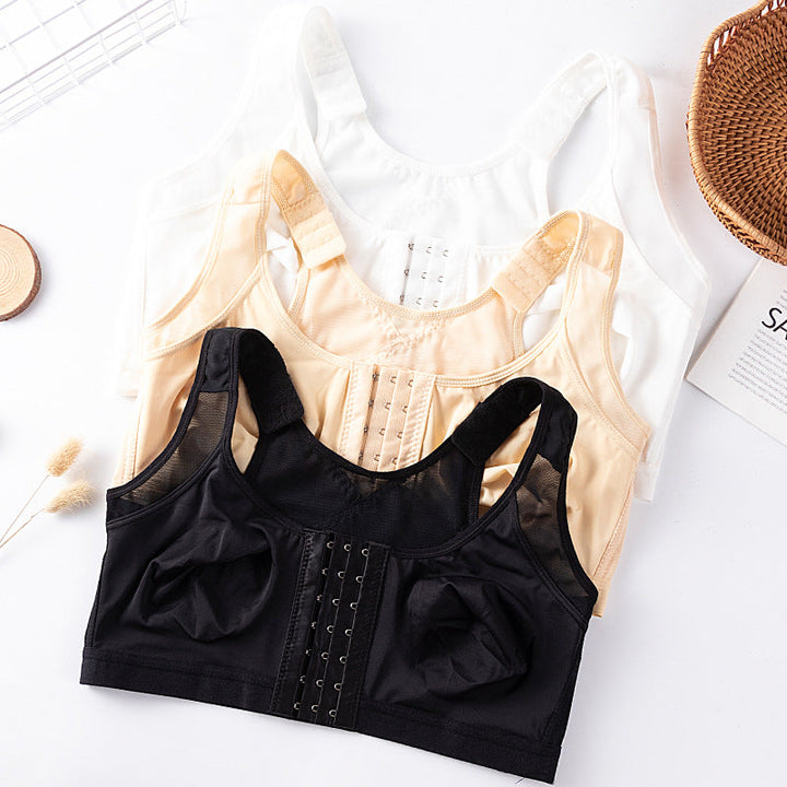 Front Closure Bra - ComfortLift-Cream-S-Nora Luxe