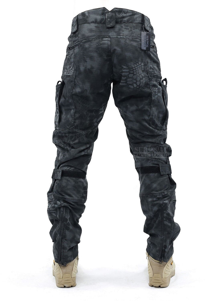 Functional Cargo Trousers for Men - Liam-Gray-32-Nora Luxe