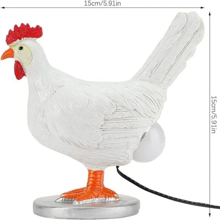 Funny Chicken Table Lamp - ChickLite-Nora Luxe
