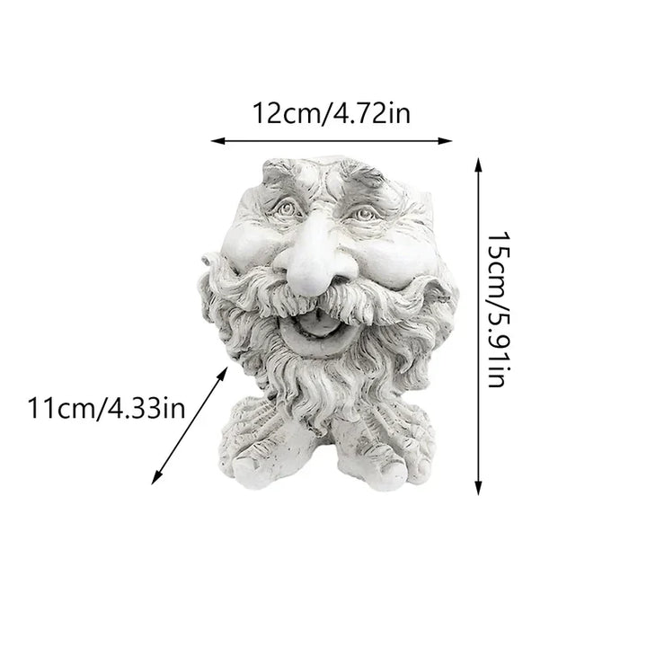 Funny Face Wax Plant Pot - GigglePot-1-Nora Luxe
