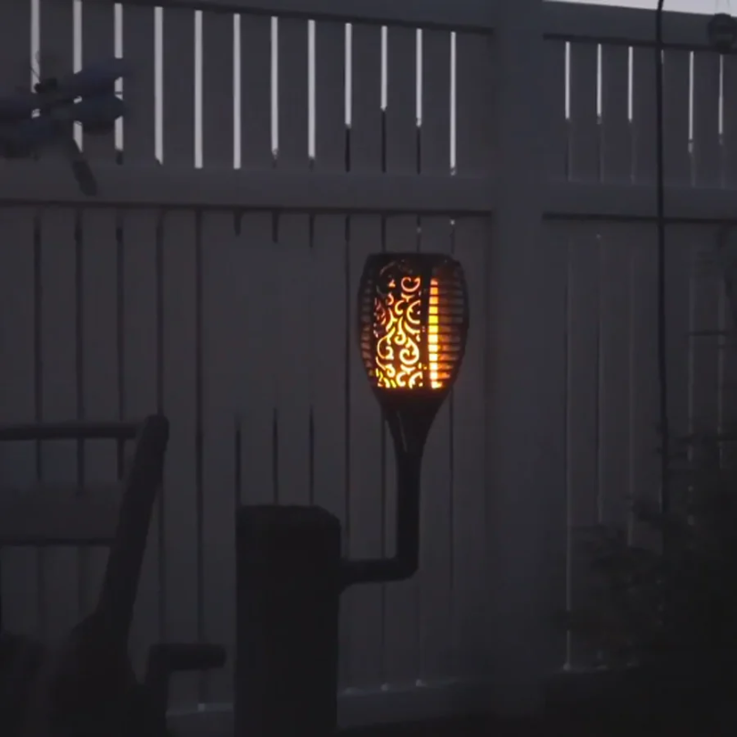 Garden Torches LED Lighting - SolarFlame-Nora Luxe