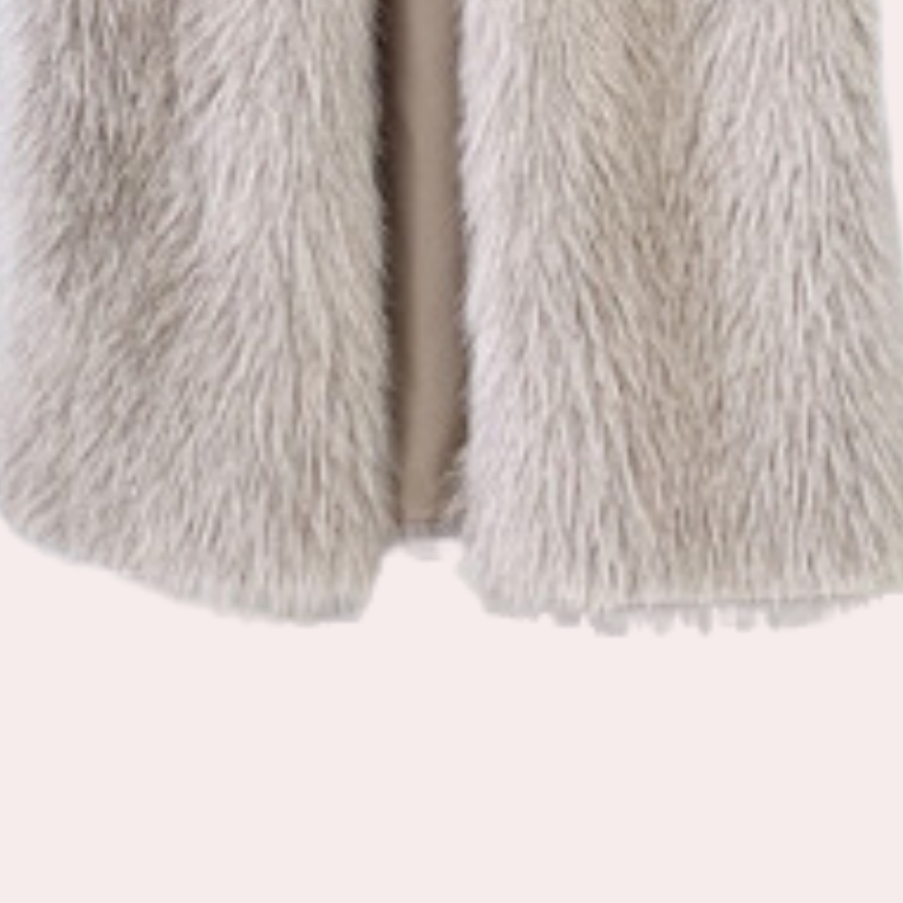 Gariela - Comfy Long Teddy Coat-XS-Nora Luxe