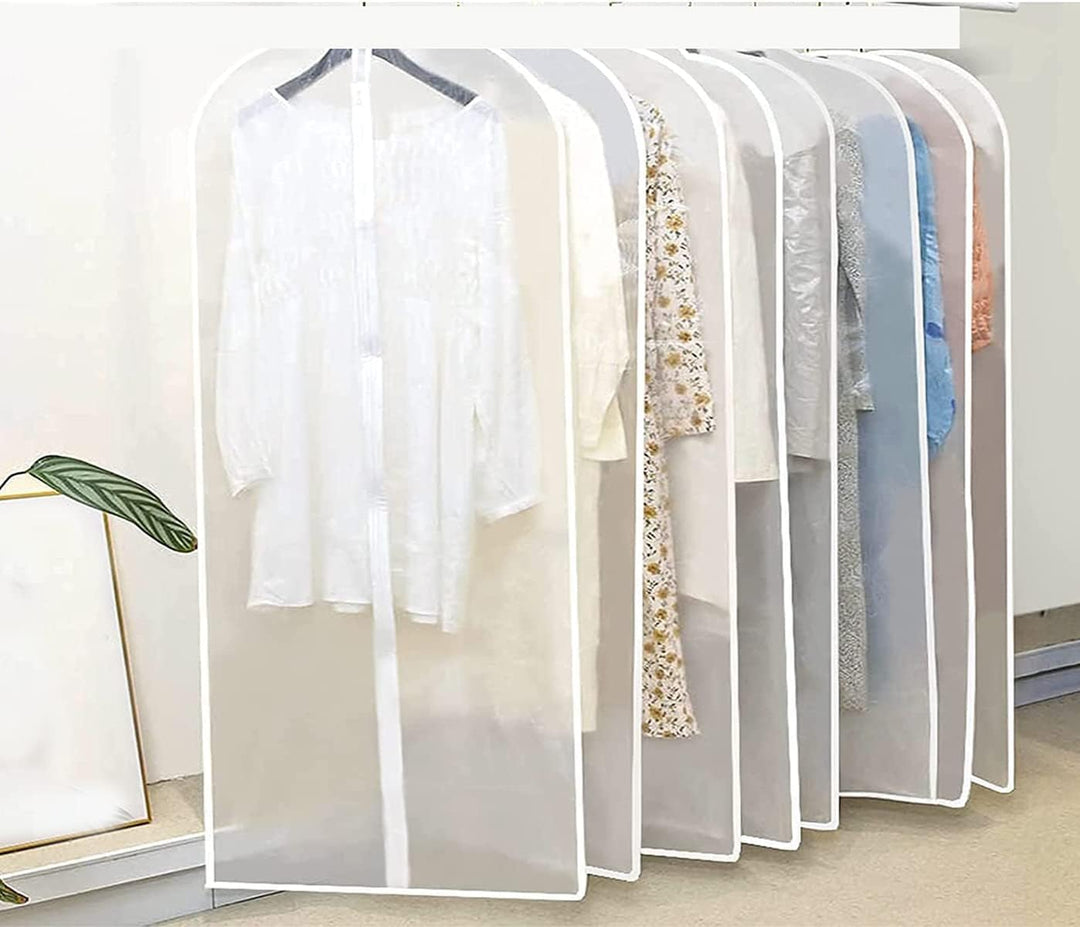 Clear Garment Storage Bags – Pack of 5 (Buy 1, Get 1 FREE)