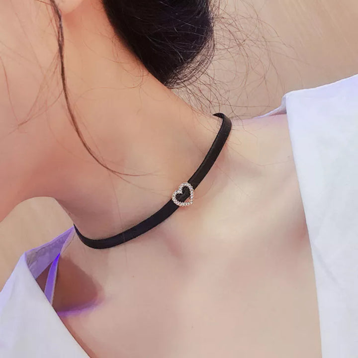 Geometric Crystal Necklace | Elegant Design-ZIRCON-Nora Luxe