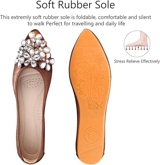 Glittering Rhinestone Ballerina Flats - Yelena-Black-3.0-Nora Luxe