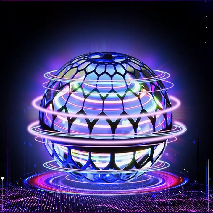 Glowing Boomerang Ball for Magical Play Fun - SkyGlider-Blue-Nora Luxe