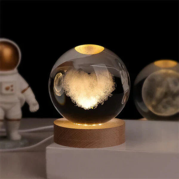 Glowing Sphere - CelestialGlow-Heart-Nora Luxe