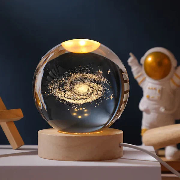 Glowing Sphere - CelestialGlow-Milky Way-Nora Luxe