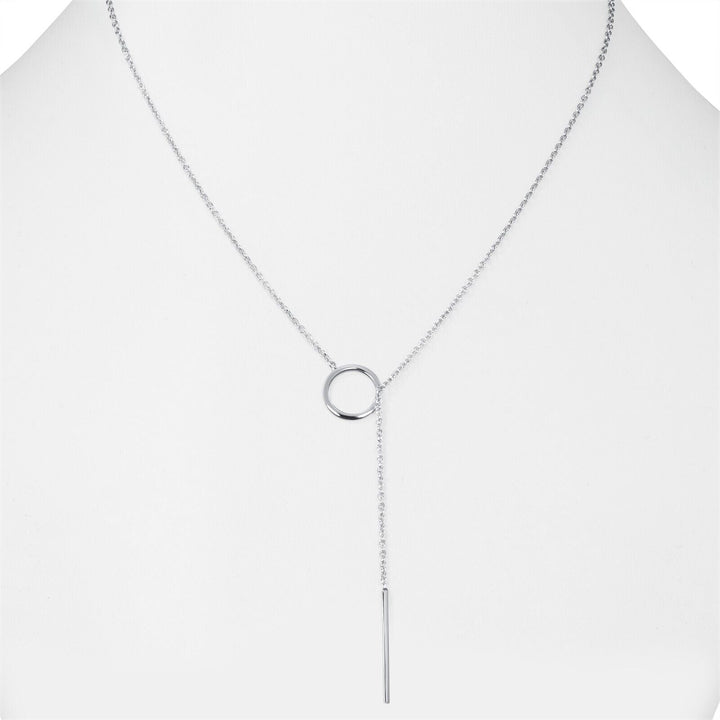 Gold Drop Bar Lariat Necklace | Elegant Women's Jewellery | Versatile Style-GOLD-Nora Luxe