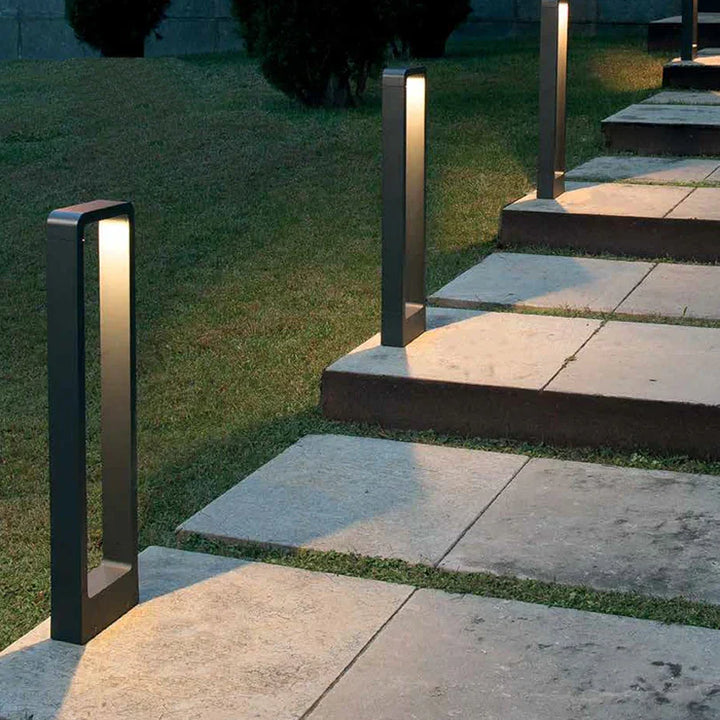 Ground Garden Lamp for Outdoor - GardenGlow-11.81 inches-3000K DC12V-Grey housing-Nora Luxe