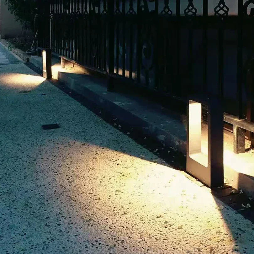 Ground Garden Lamp for Outdoor - GardenGlow-11.81 inches-3000K DC12V-Grey housing-Nora Luxe