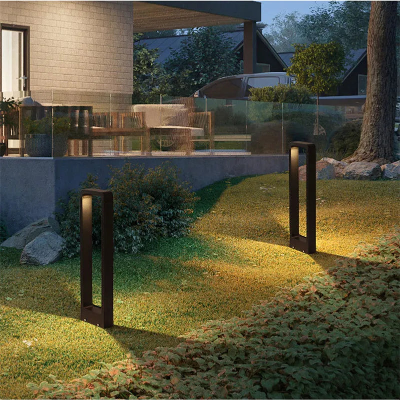 Ground Garden Lamp for Outdoor - GardenGlow-11.81 inches-3000K DC12V-Grey housing-Nora Luxe