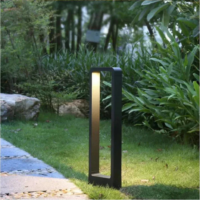 Ground Socket for Outdoor Lighting - TerraBeam-11.81 in-Gray Housing-3000K DC12V-Nora Luxe