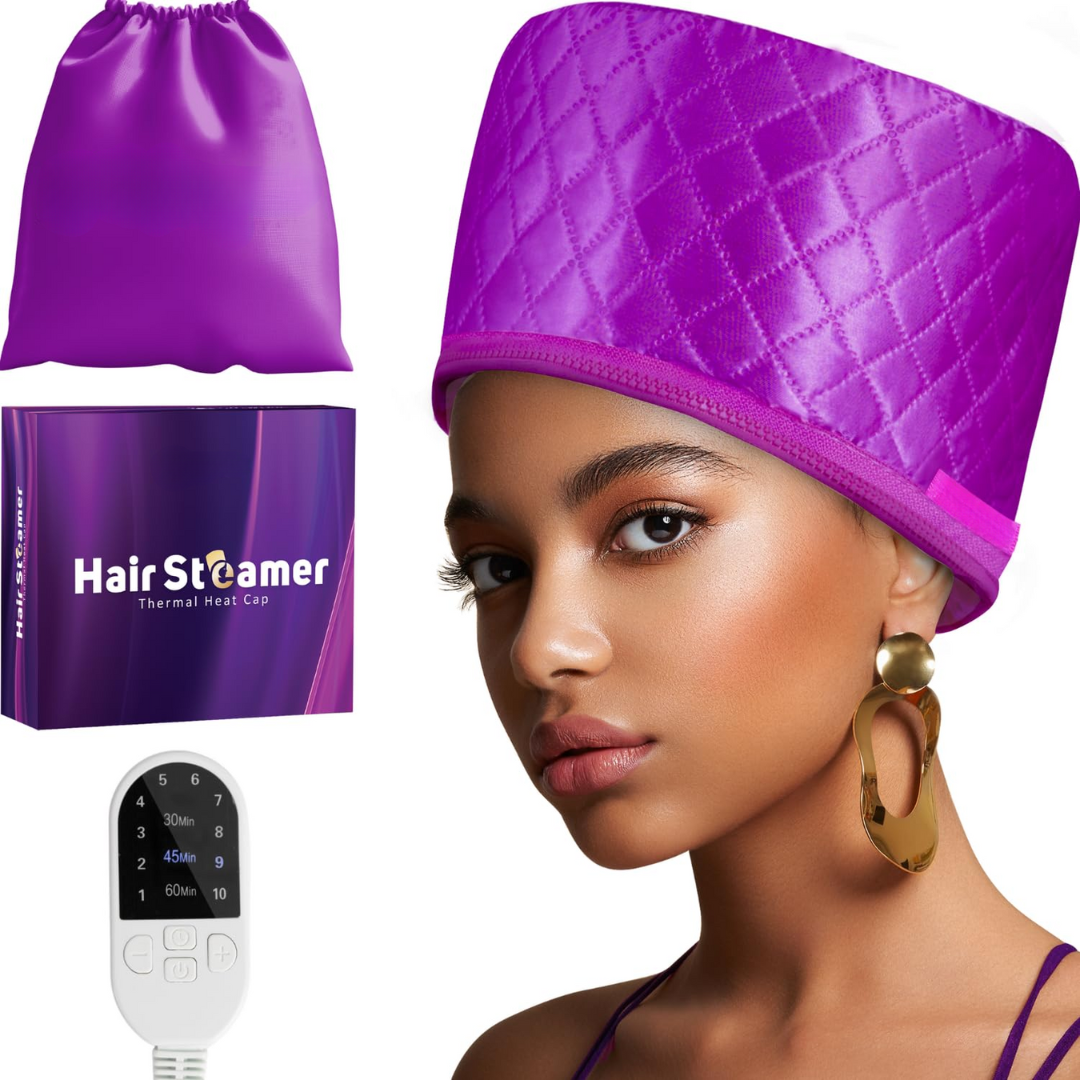 Hair Steamer for Deep Conditioning-Purple-Nora Luxe