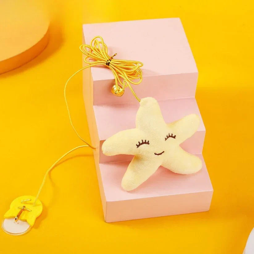 Hanging Cat Toy - PlayfulPounce-Star-Nora Luxe