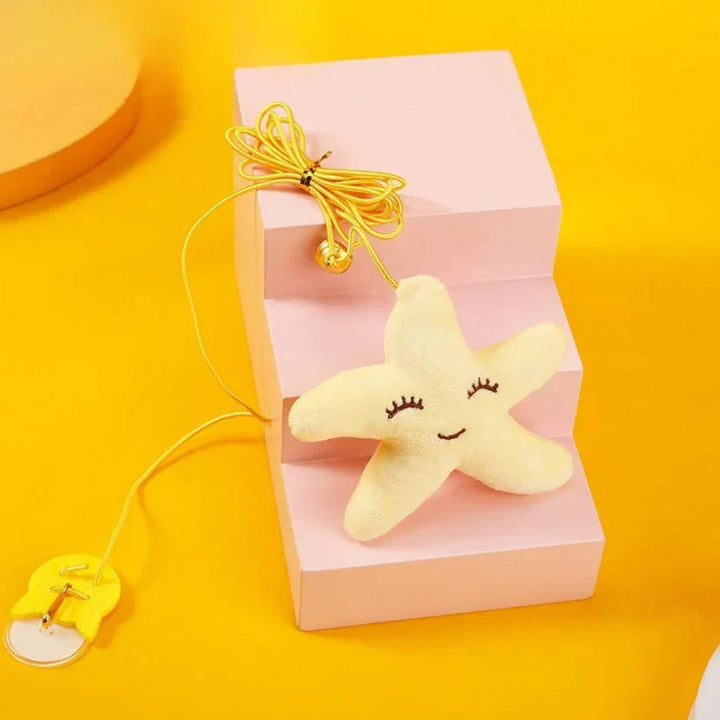 Hanging Cat Toy - PlayfulPounce-Star-Nora Luxe