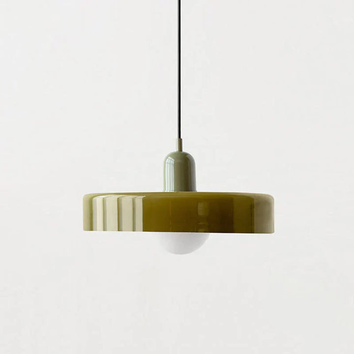 Hanging Ceiling Lamp - NordicLuxe-Olive green-Green-9.84" x 7.09"-Nora Luxe