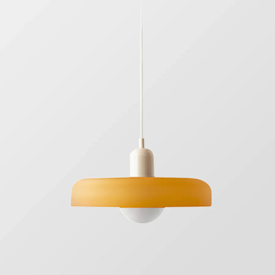 Hanging Ceiling Lamp - NordicLuxe-White-Red-9.84" x 7.09"-Nora Luxe