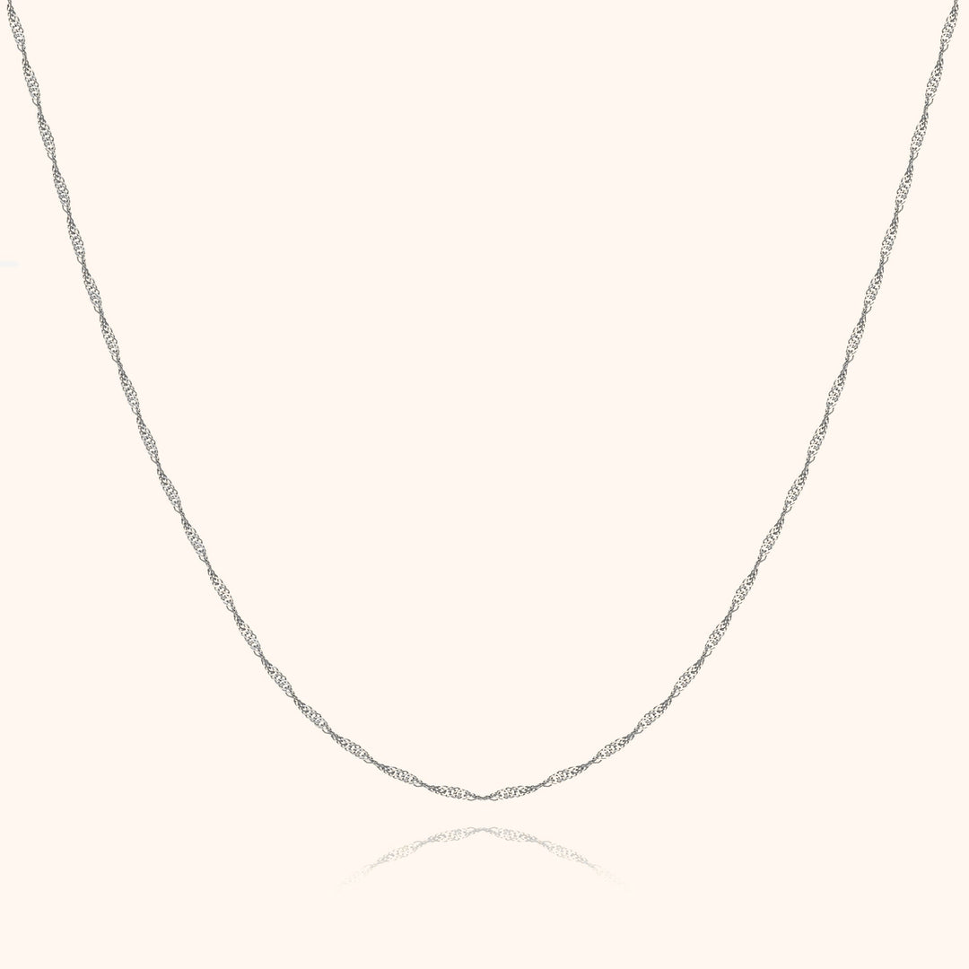 Hanging Necklace - Aurélie-Silver-Nora Luxe