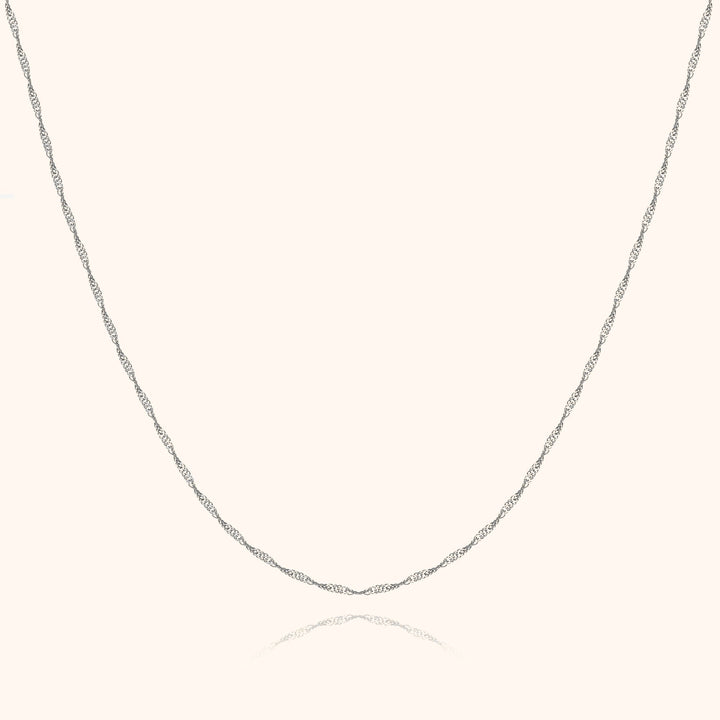 Hanging Necklace - Aurélie-Silver-Nora Luxe