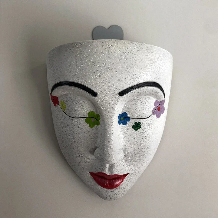 Hanging Pot with Harsh Human Face - FaceVibe-A-Nora Luxe
