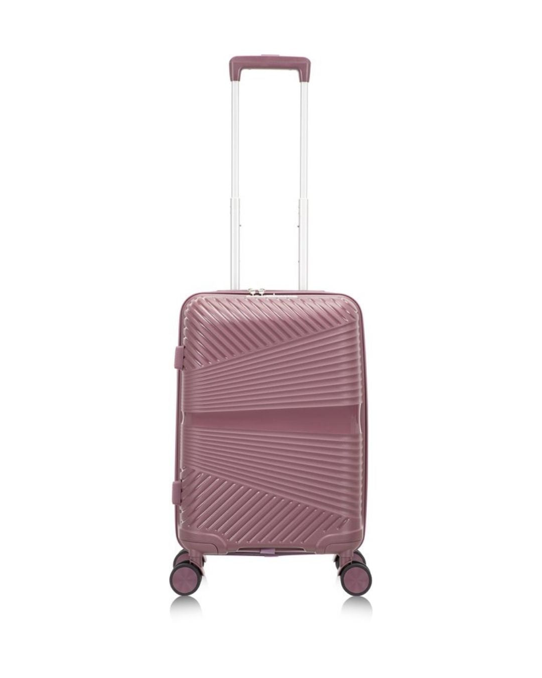 Hard-shell cabin suitcase – Verona-Pink-Nora Luxe