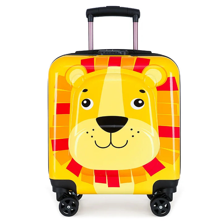 Hard-shell children's suitcase – Seoul-Lion-Nora Luxe