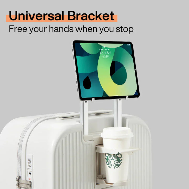 Hard-shell suitcase – Lyon-Black-S (42 L)-Nora Luxe