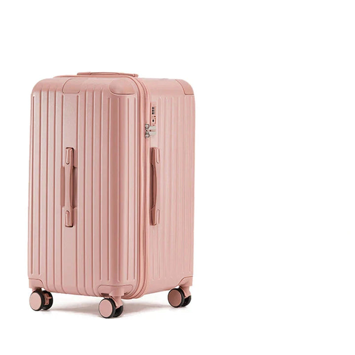 Hard shell suitcase – Milano Voyager-Pink-M (70 L)-Nora Luxe