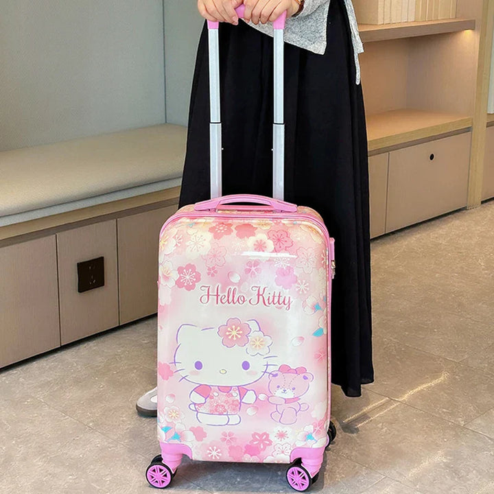 Hard shell suitcase - Osaka-Black Organizer-Nora Luxe