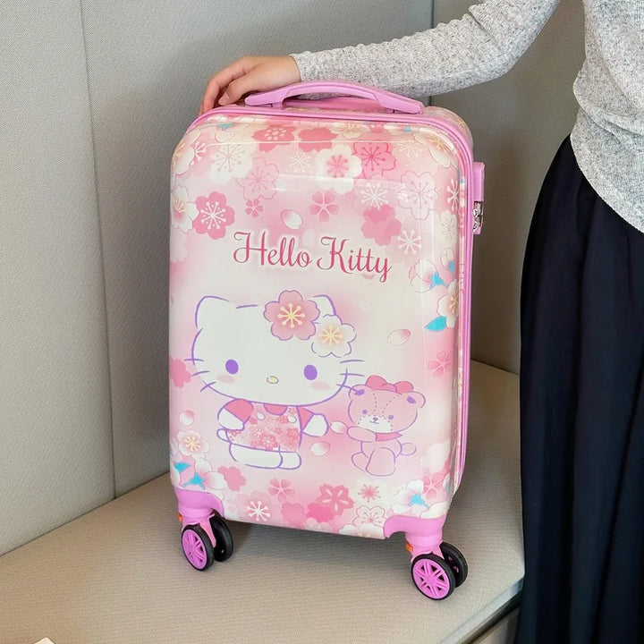 Hard shell suitcase - Osaka-Pink Hand Luggage-Nora Luxe