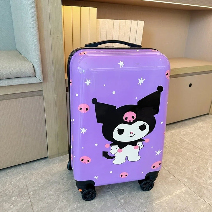 Hard shell suitcase - Osaka-Purple Hand luggage-Nora Luxe