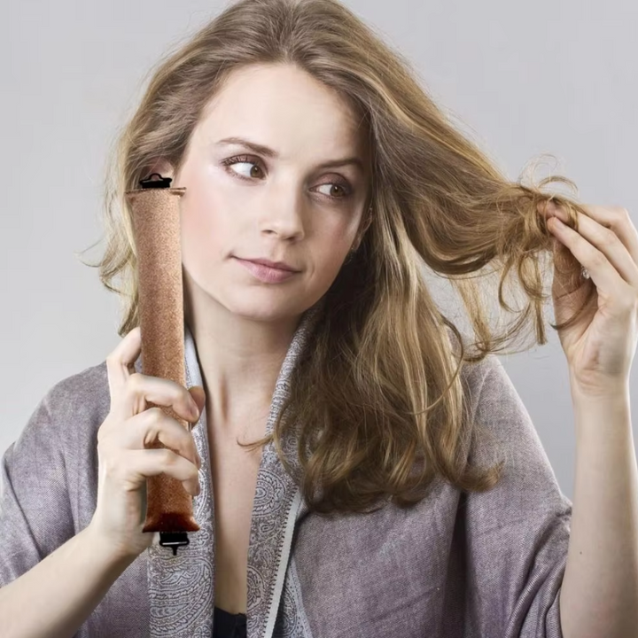 Heatless Hair Curler Set - Soft Curls While You Sleep-Beige-3 pieces-Nora Luxe