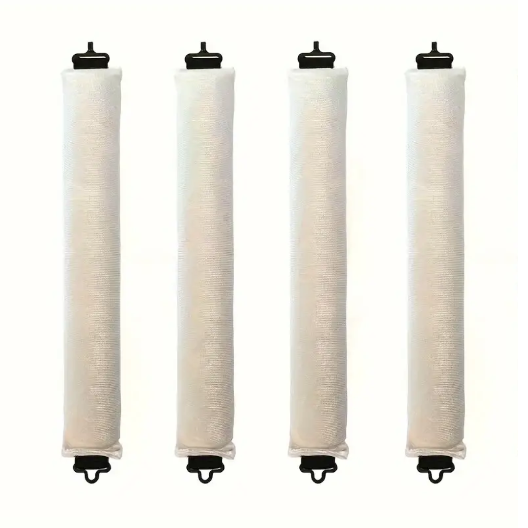 Heatless Hair Curler Set - Soft Curls While You Sleep-Beige-4 pieces-Nora Luxe