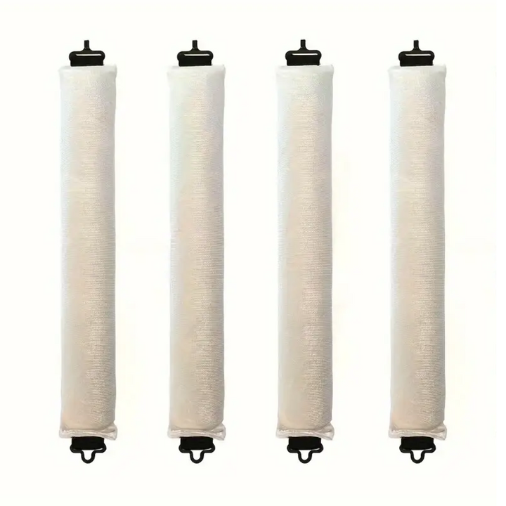 Heatless Hair Curler Set - Soft Curls While You Sleep-Beige-4 pieces-Nora Luxe