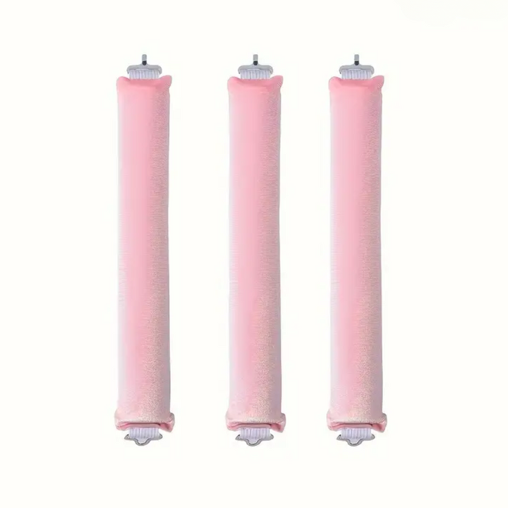 Heatless Hair Curler Set - Soft Curls While You Sleep-Pink-3 pieces-Nora Luxe