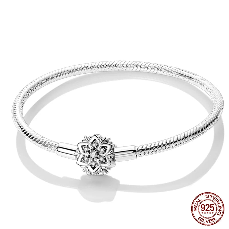 Heavenly Silver Bracelet | Wrist Jewellery-Helene-17 cm-Nora Luxe