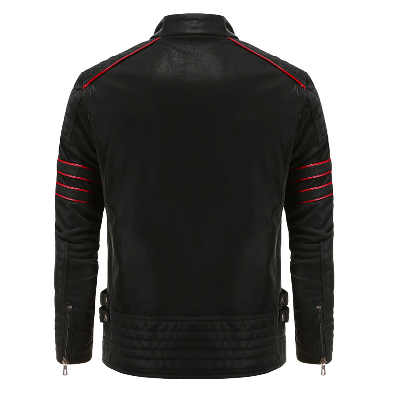 High-Quality Leather Wolverine Jacket - Atlas-Black-S-Nora Luxe