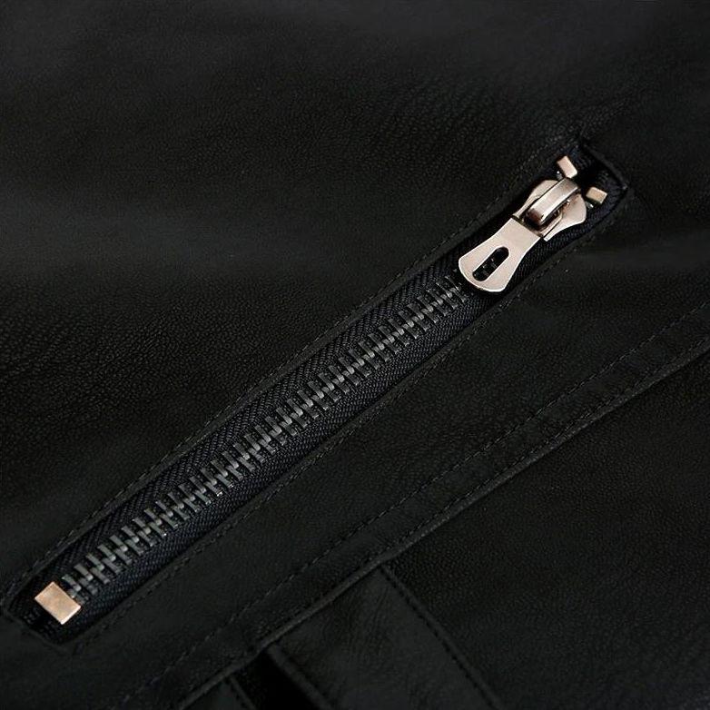 High-Quality Leather Wolverine Jacket - Atlas-Black-S-Nora Luxe