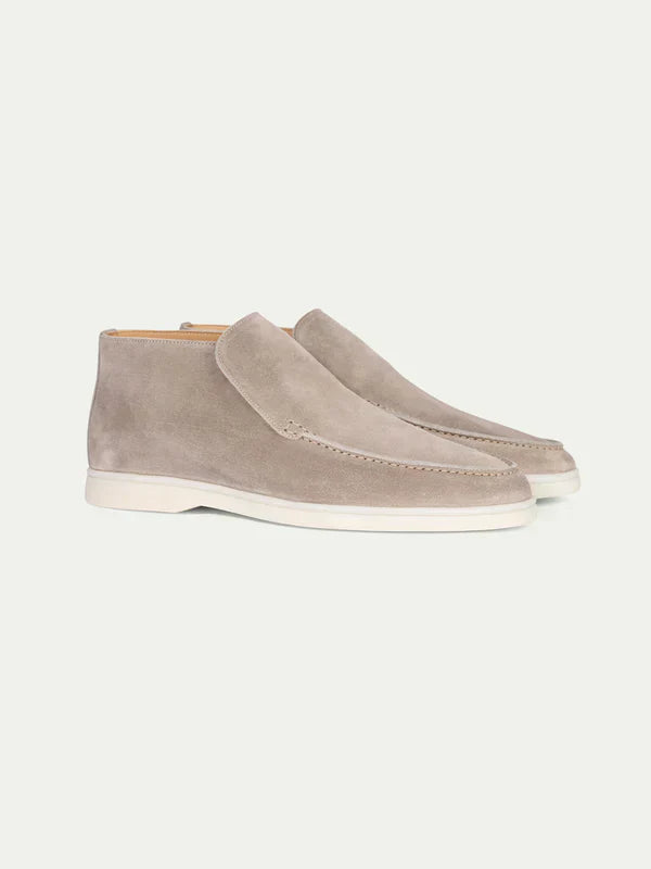 High-quality Suede Loafers - Alexander-Beige-5.0-Nora Luxe