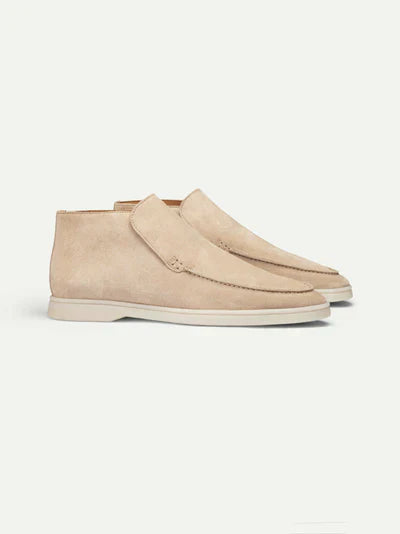 High-quality Suede Loafers - Alexander-Khaki-5.0-Nora Luxe
