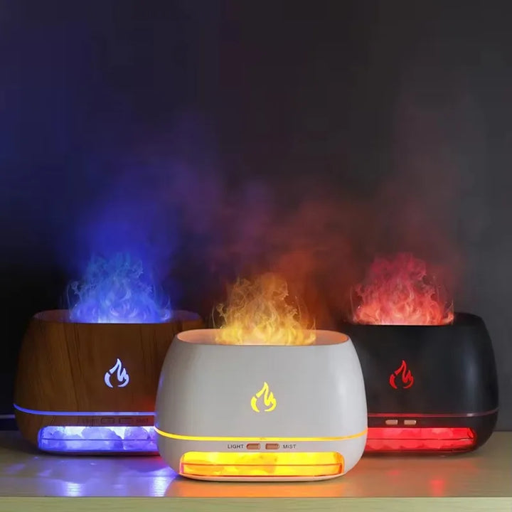 Himalayan Salt Aroma Diffuser with Ambient Light - SaltSerenity-Nora Luxe