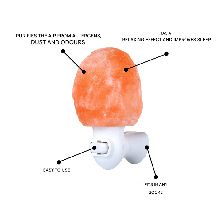 Himalayan Salt Lamp for Relaxation and Air Purification - ZenGlow-Nora Luxe