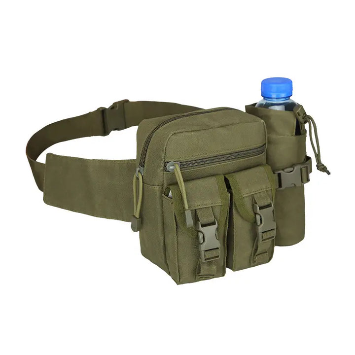Hip bag for Walking and Cycling - AdventureBelt-Green-Nora Luxe