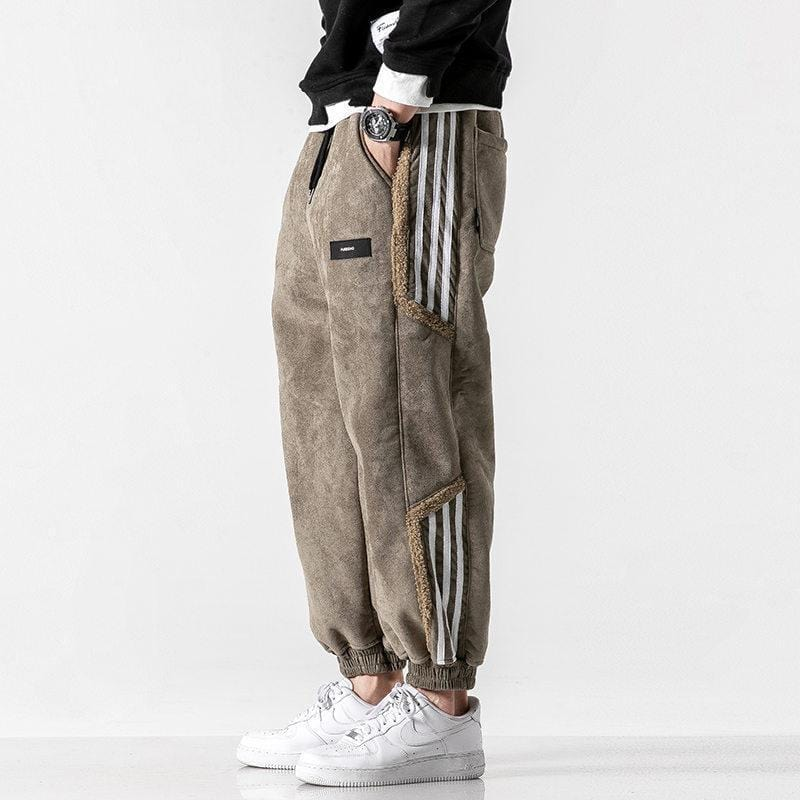 Hiphop Casual Harem Sweatpants - Street Pulse-Brown-XS-Nora Luxe